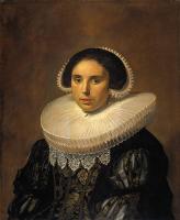 Hals, Frans - Portrait of a woman possibly Sara Wolphaerts van Diemen